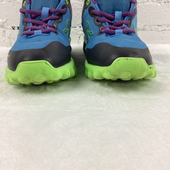 G-Defy Gravity Defyer Shoes Womens Size 8.5 Blue Veroshock Trampoline Technology - Picture 7 of 16
